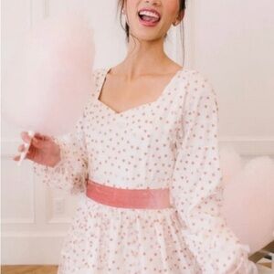 Sweetheart midi dresss